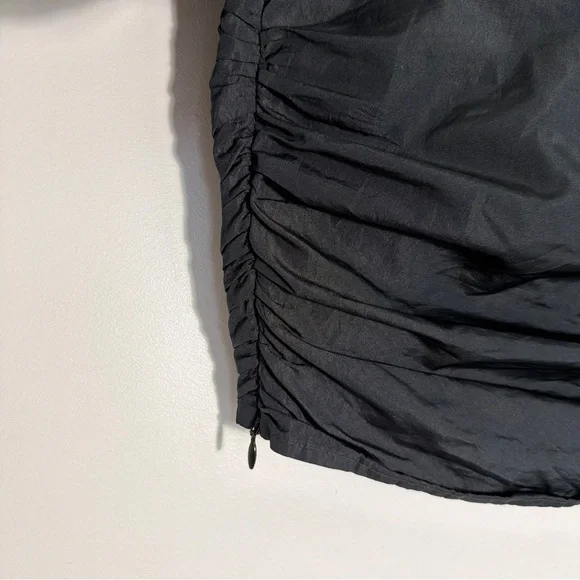 Aritzia Sunday Best Black Ruched Blouse - Picture 8 of 9